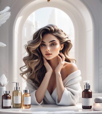 AlbedoBase_XL_Create_a_calming_and_elegant_image_of_a_chic_wom_3